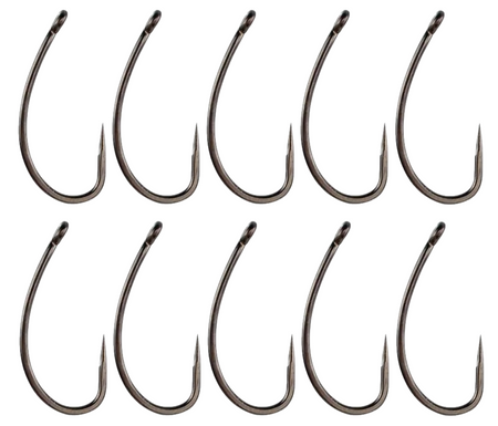 Haczyki Bezzadziorowe Haki Karpiowe Curve Shank 6 8004 AV