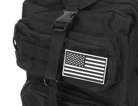Plecak militarny policyjny duży 38L XL HQ czarny