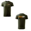 Koszulka t-shirt khaki UnderCarp M zielona karpiowa