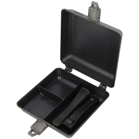 Patelnia Turystyczna Toster Opiekacz 3w1 NGT Dynamic Grill Głęboka Składana