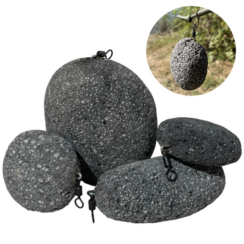 Ciężarek Karpiowy 70g Kamienny z Krętlikiem Gruntowy Ekologiczny 70-100g AV