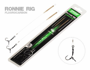 ZFISH Przypon Fluorocarbon Ronnie Rig hak 4