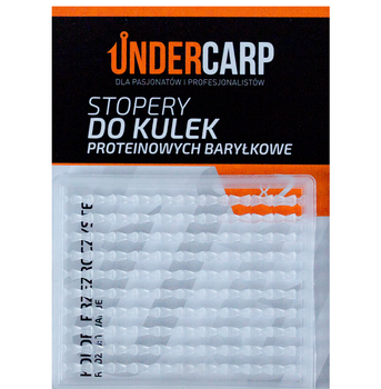 Stopery Do Kulek Proteinowych Wędkarskie Baryłkowe Przezroczyste UnderCarp