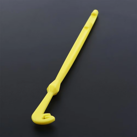 Przyrząd do wiązania pętli Loop Tyer z wypychaczem żółty 14 cm 1 szt