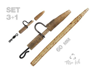 ZFISH Heavy Duty Clip Kompletny zestaw 60 mm