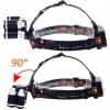 Latarka Czołowa Czołówka LED 5xLED Akumulatorowa Mocna 2x 18650 USB 4 tryby