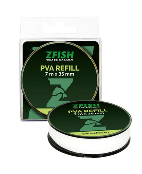Siatka PVA Zapas 35mm Uzupełnienie 7m 40 sekund Tunel Rozpuszczalna ZFISH