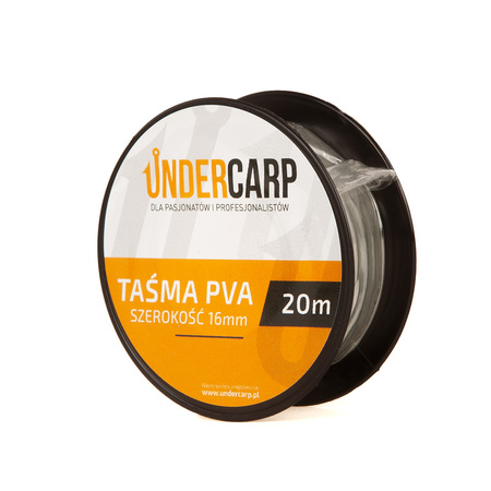 Taśma PVA UNDERCARP Rozpuszczalna 16mm 20m Siatka