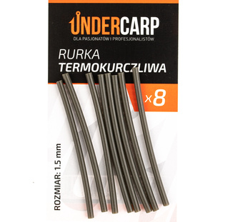 Rurka Termokurczliwa Zielona 1,5 mm 8x Undercarp