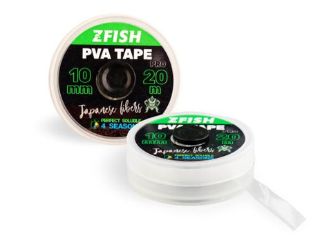 Taśma PVA Rozpuszczalna 20m 10mm do Nawlekania Kulek Siatka Tape PVA ZFISH