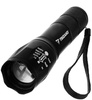 Latarka LED Taktyczna Akumulatorowa Mocna USB Etui