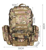 Plecak militarny wojskowy duży 45L XXL HQ moro khaki