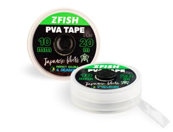 Taśma PVA Rozpuszczalna 20m 10mm do Nawlekania Kulek Siatka Tape PVA ZFISH