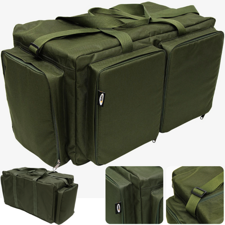 Wielka Torba Wędkarska Karpiowa Dużo Kieszeni NGT 800 XXL 75x35x37 cm