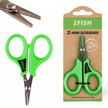 Nożyczki Wędkarskie do Żyłki Plecionki Karpiowe Małe Poręczne ZFISH Z-mini