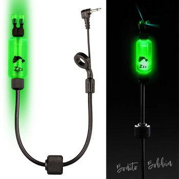 Hanger Sygnalizator Brań Elektroniczny Light Bobbin Zielony ZFISH Bonito