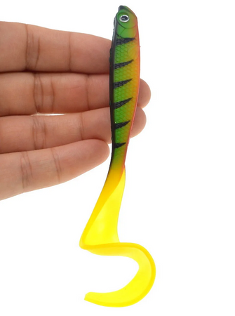 Przynęta Spinningowa na Szczupaka Guma Twister Canibal Kanibal 12,5cm AV AV