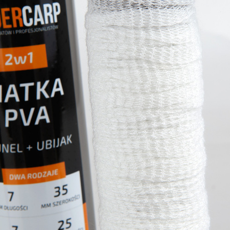 Siatka PVA 2w1 Tunel UNDERCARP Ubijak 35mm + 25mm