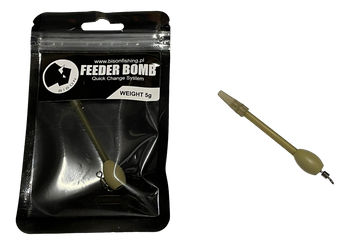 Bombka Feeder Bomb Bison Ciężarek Wędkarski 5g XS Sand