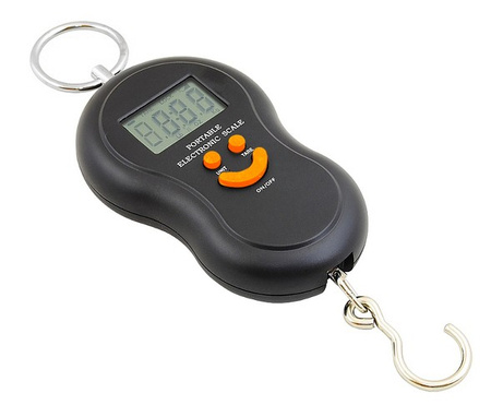 Waga Wędkarska Karpiowa Elektroniczna Składana 50kg Hakowa Bagażowa