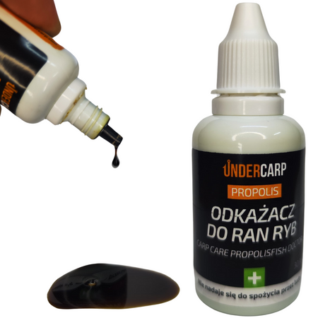 Odkażacz Do Ran Ryb Propolis Karpi Karpiowy Wędkarski Spray UnderCarp