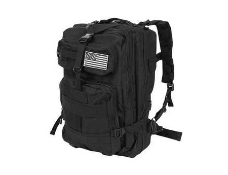 Plecak militarny policyjny duży 38L XL HQ czarny