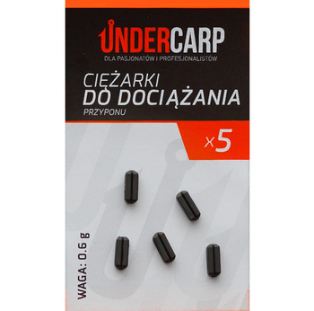 Ciężarki do Dociążania Przyponu 0.6 g UNDERCARP x5