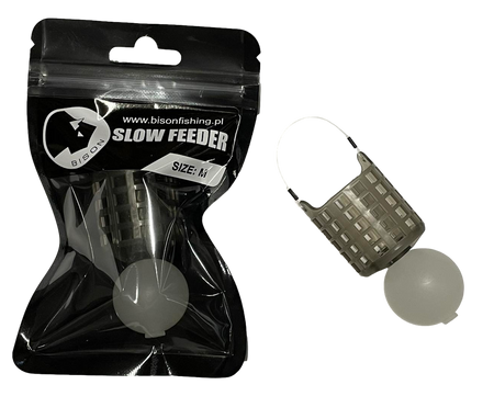 Koszyk Slow Feeder M Bison Wolnoopadający Bombka