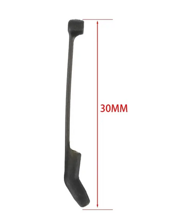 Pozycjoner D-rig haczyka S 30 mm 10 szt. do haczyków 6,8,10 czarny