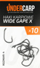 Haczyki Karpiowe Haki UNDERCARP WIDE GAPE X 4 10x