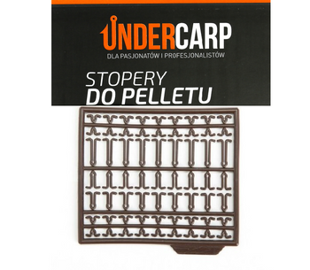 Stopery Do Pelletu Kulek Proteinowych Wędkarskie Brązowe UnderCarp