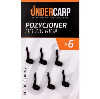 Pozycjoner do Zig Riga czarny x6 na piankę UnderCarp