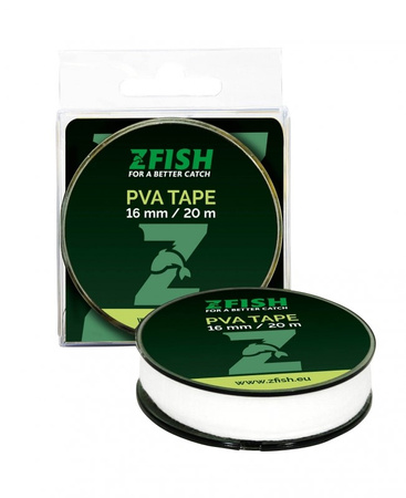 Taśma PVA Rozpuszczalna 20m 16mm do Nawlekania Kulek Siatka Tape PVA ZFISH