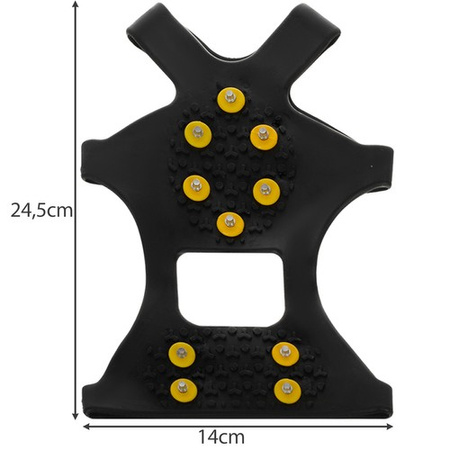 Raki na Buty Raczki Turystyczne Kolce Metal 45-48