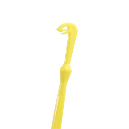 Przyrząd do wiązania pętli Loop Tyer z wypychaczem żółty 14 cm 1 szt