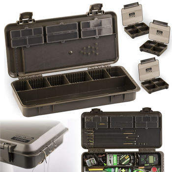 Pudełko Wędkarskie na Przypony Organizer Karpiowy Wędkarski ZBox PRO 38 4w1