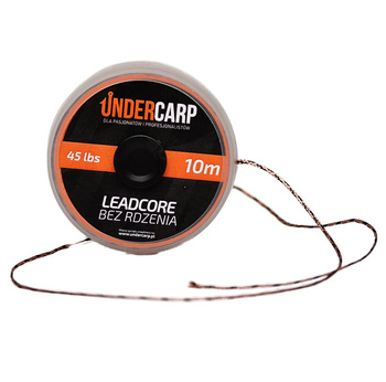 Leadcore bez Rdzenia 45 lbs 10 m Brązowy Undercarp