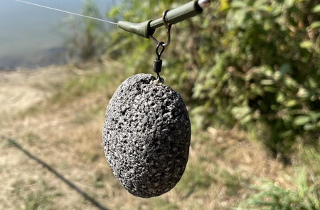 Ciężarek Karpiowy 130g Kamienny z Krętlikiem Gruntowy EKO 130-170g AV