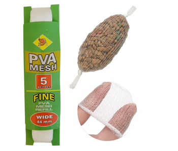 Siatka PVA Zapas 44mm 5m Rozpuszczalna Tunel