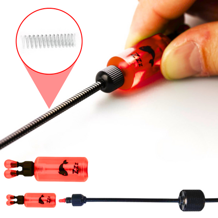 Hanger Sygnalizator Brań Elektroniczny Light Bobbin Czerwony ZFISH Bonito