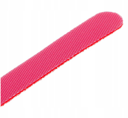 Rzep do Wędki Opaska do Spinania 15cm x1 MOCNY RZEP Czerwony 1szt AV