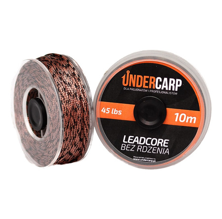 Leadcore bez Rdzenia 45 lbs 10 m Brązowy Undercarp
