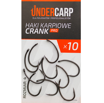 Haczyki Karpiowe Haki UNDERCARP CRANK PRO 4 10x