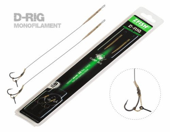 ZFISH Przypon Monofilament D-Rig hak 4