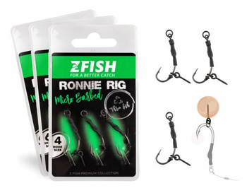 Zestaw ZFISH Ronnie hak 4