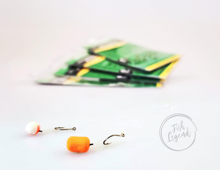 Przypony Method Feeder Bagnet Igła Karpiowe Fluorocarbon Hak 10 ZFISH 5 szt