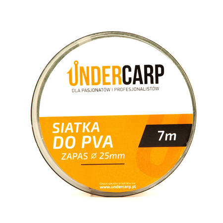 Siatka PVA Zapas 25mm UNDERCARP 7m Rozpuszczalna