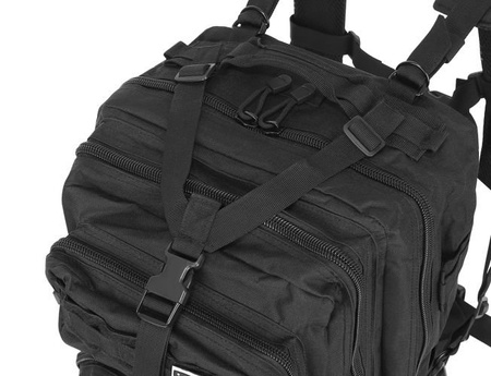 Plecak militarny policyjny duży 38L XL HQ czarny