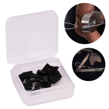 Tulejki Zaciskowe Crimp 0,7mm M do Zaciskania Zaciski Wędkarskie 25x ZFISH