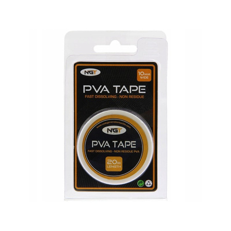 Taśma PVA NGT Rozpuszczalna Tape 10 mm 20m Siatka